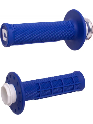 Ръкохватки ODI Micro-X Half-Waffle V2 Lock-On BLU 22mm