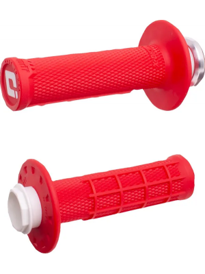 Ръкохватки ODI Micro-X Half-Waffle V2 Lock-On RED 22mm