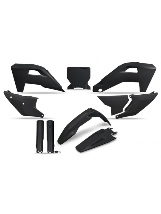 Кит Пластмаси UFO ЧЕРНИ ЗА HUSQVARNA TC/FC 125/150/250/300/350/450 2025