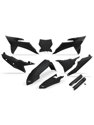 Кит Пластмаси UFO ЧЕРНИ ЗА KTM SX-F/SX 125/150/250/300/350/450 2025