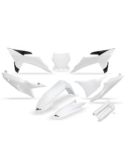 Кит Пластмаси UFO БЕЛИ ЗА KTM SX/SX-F 125/150/250/300/350/450 2025