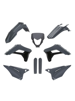 Кит Пластмаси POLISPORT СИВИ ЗА SHERCO SEF/SE 125/250/300/450/500 2024-2025