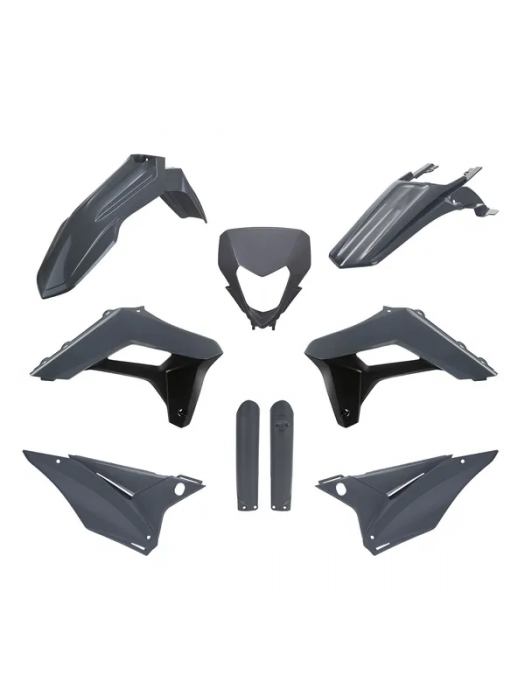 Кит Пластмаси POLISPORT СИВИ ЗА SHERCO SEF/SE 125/250/300/450/500 2024-2025