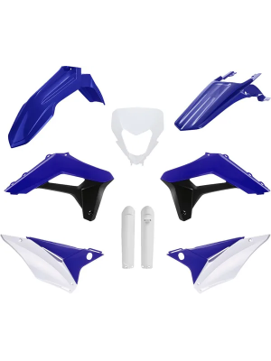 Кит Пластмаси POLISPORT BL/WHT ЗА SHERCO SE/SEF 125/250/300/450/500 2024-2025
