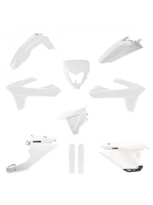 Кит Пластмаси POLISPORT БЕЛИ ЗА SHERCO SE/SEF 125/250/300/450/500 2025