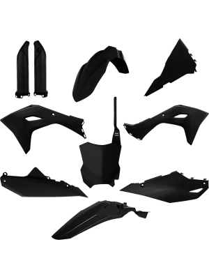 Кит Пластмаси POLISPORT ЧЕРНИ ЗА KAWASAKI KX/KX-X 450 2024-2025