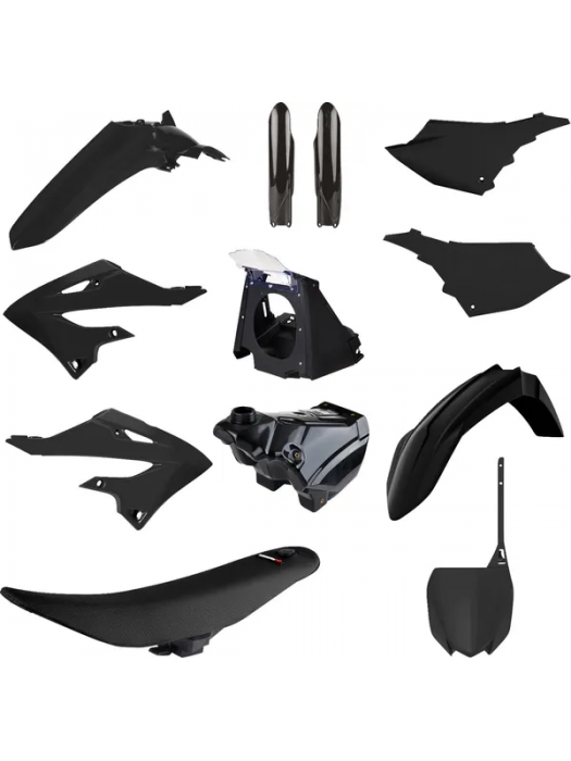 Боди кит POLISPORT OE BLK ЗА YAMAHA YZ 125/250 2002-2021