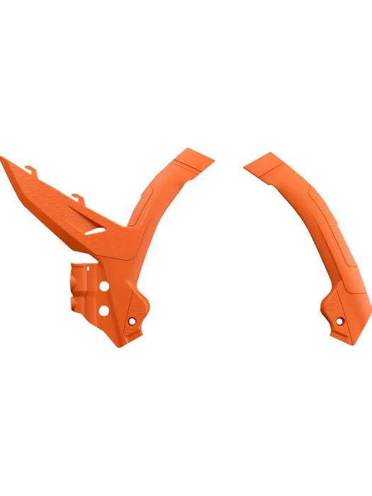 Гардове за рамa POLISPORT ОРАНЖЕВИ ЗА KTM SX-F/XC-F/XC/SX/XC-W/EXC/EXC-F/XCF-W 150/250/300/350/450/500 2023-2025