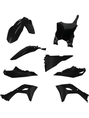 Кит Пластмаси CYCRA ЧЕРНИ ЗА KAWASAKI KX 450 2024