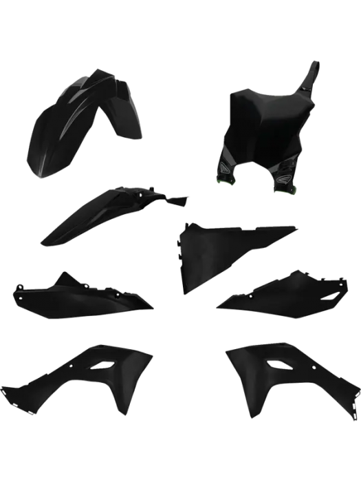 Кит Пластмаси CYCRA ЧЕРНИ ЗА KAWASAKI KX 450 2024