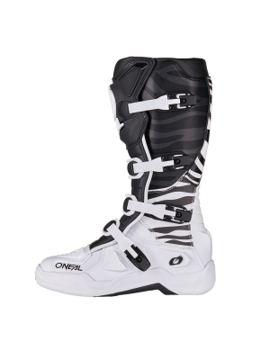 Мотокрос ботуши O'NEAL 3SRS MX ZEBRA BLACK/WHITE