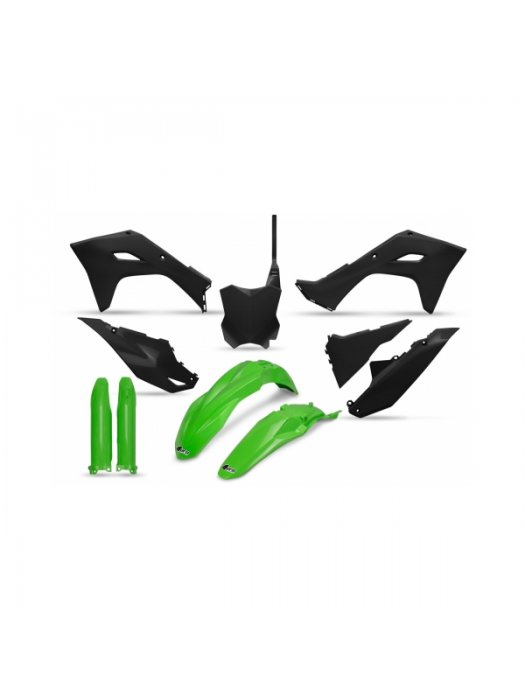 Комплект пластмаси Kawasaki KX250F 2025, KX450F 24-25 Черен