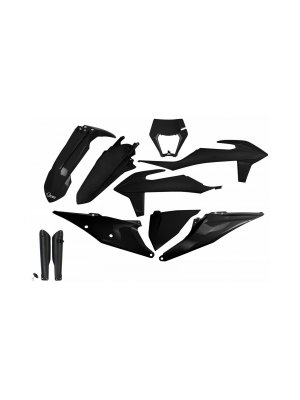 Комплект пластмаси KTM EXC/EXC-F 20-23 Черен