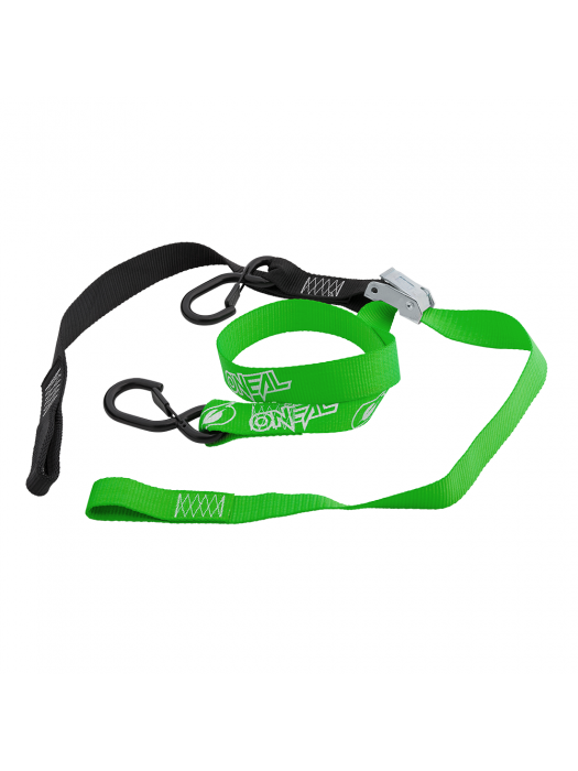 Колани за захващане на мотор O’NEAL DE LUXE Tie Downs LOGO GREEN