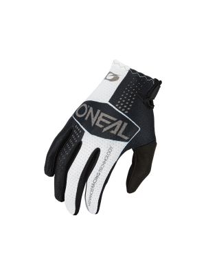 Мотокрос ръкавици O'NEAL MATRIX SPLIT BLACK/WHITE V.25