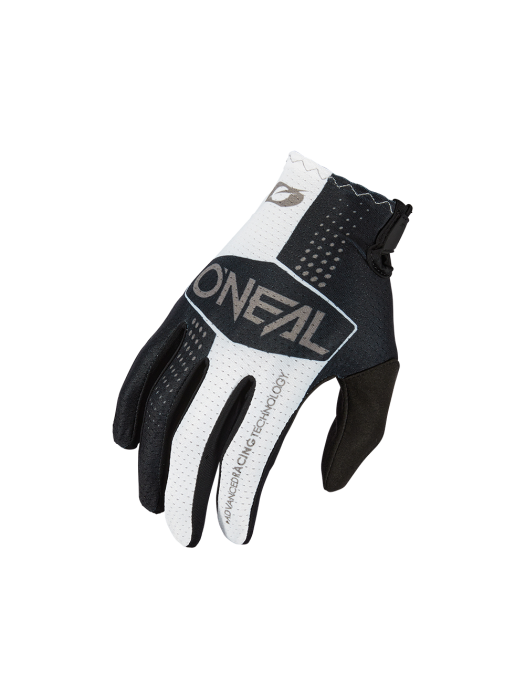 Мотокрос ръкавици O'NEAL MATRIX SPLIT BLACK/WHITE V.25