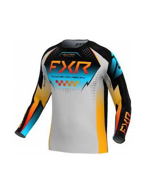 Тениска Clutch Pro MX26 Grey Sky Orange