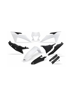 Комплект пластмаси KTM EXC/EXC-F 24-25 Бял
