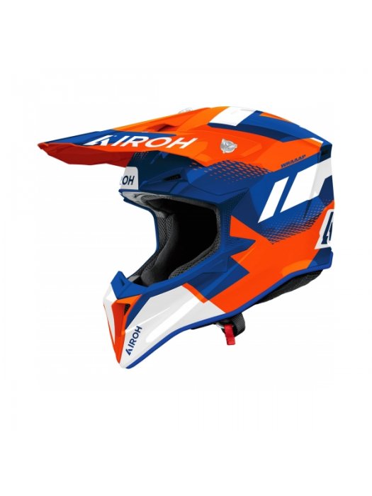 Каска Wraaap Vision Orange/Blue Gloss