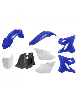 Пластмасов MX Full кит Polisport за Yamaha YZ125/250 - 2021 Blue OEM Color