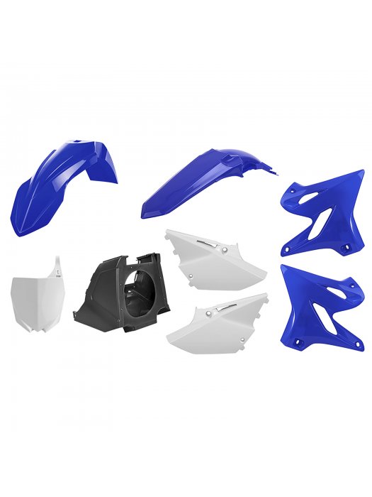 Пластмасов MX Full кит Polisport за Yamaha YZ125/250 - 2021 Blue OEM Color