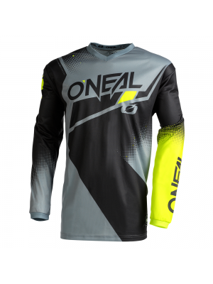 Мотокрос джърси O'NEAL RACEWEAR V.22 BLACK/GRAY/NEON YELLOW