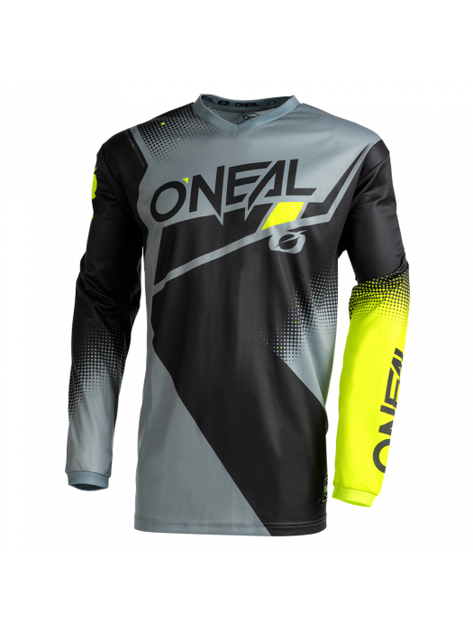 Мотокрос джърси O'NEAL RACEWEAR V.22 BLACK/GRAY/NEON YELLOW