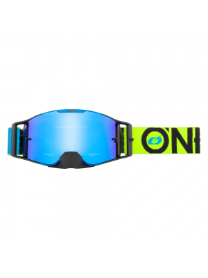 Мотокрос очила O`NEAL B-30 BOLD BLUE/NEON YELLOW - RADIUM BLUE