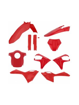 Пълен кит пластмаси подходящ за Gas Gas MC/MCF 24-26 червен