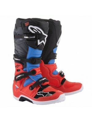 Ботуши ALPINESTARS TECH 7 BLACK/BLUE/RED