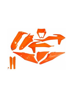 Комплект пластмаси KTM EXC/EXC-F 20-23 Оранжев