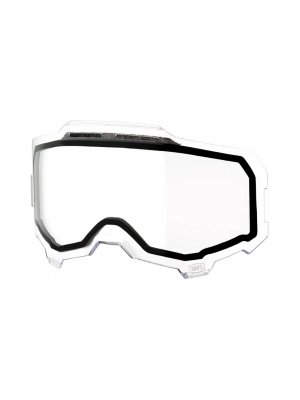 Слюда за очила 100% Armega / ARmatic - прозрачна двойна вентилирана