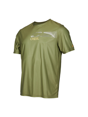 Вело тениска O'NEAL SLICKROCK V.24 OLIVE/BLACK
