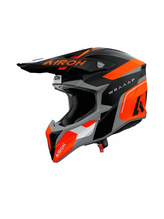 Каска Wraaap Conquer Orange Matt