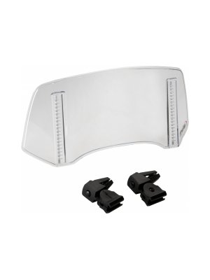 Регулируема допълнителна слюда clip-on 300x130mm clear