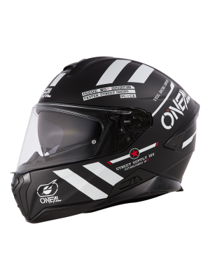 Каска O'NEAL CHALLENGER WARHAWK BLACK/WHITE/RED V.24