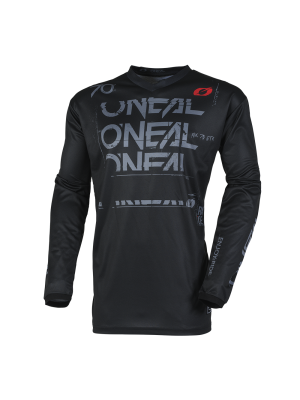 Мотокрос блуза O'NEAL ELEMENT STATIC BLACK/GRAY V.25
