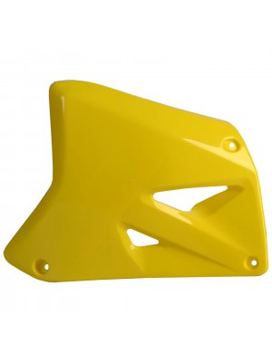 Пластмасови капаци за радиатор Polisport Suzuki RM125 / 250 - 2001-08 Yellow OEM Color