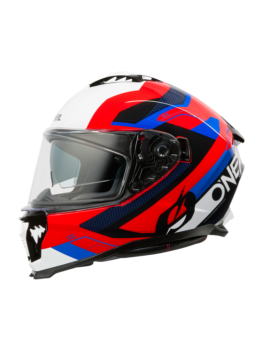 Каска O'NEAL CHALLENGER EXO BLACK/WHITE/RED/BLUE V.25