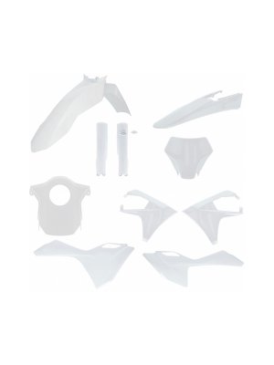 Пълен кит пластмаси подходящ за Gas Gas MC/MCF 24-26 бял