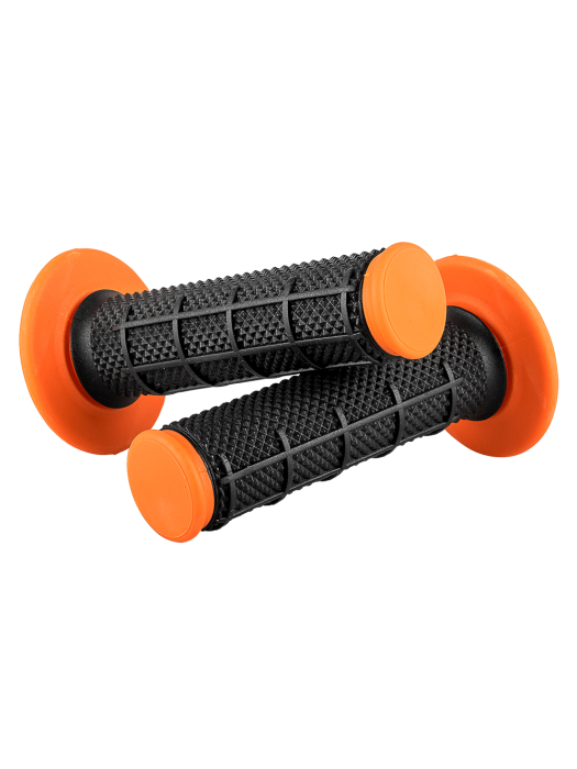 МОТОКРОС РЪКОХВАТКИ MX GRIP DIAMOND DUAL BLACK/ORANGE 802