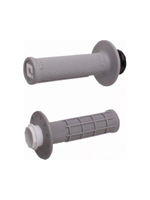 Дръжки за 50 сс мотоциклети Micro-X Half-Waffle Lock-On Grey Soft