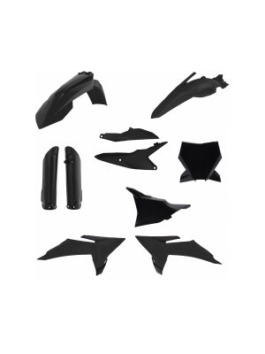 Пълен кит пластмаси подходящ за KTM SX85 25-26 черен
