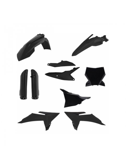Пълен кит пластмаси подходящ за KTM SX85 25-26 черен