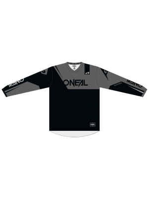 Детска мотокрос блуза O'NEAL ELEMENT RACEWEAR BLACK/GRAY V.26