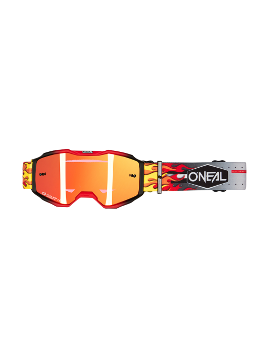 Детски крос очила O'NEAL B-10 HR MULTI - RADIUM RED V.25