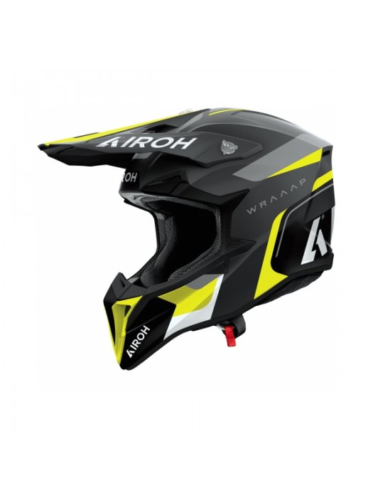 Каска Wraaap Conquer Yellow Matt