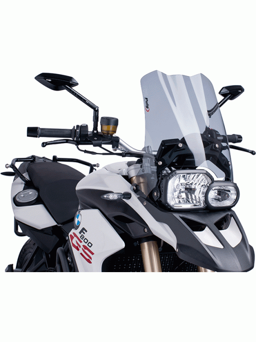 Слюда Touring BMW F650GS 08-12, F800GS 08-17 Smoke