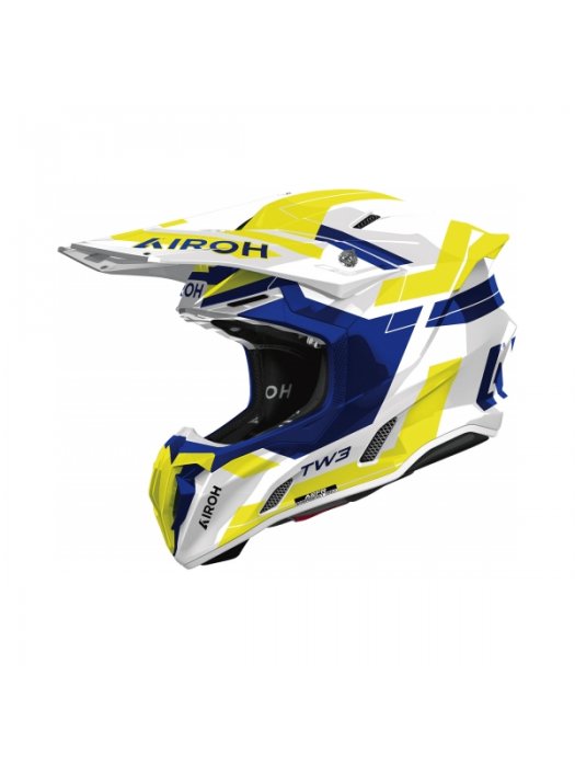 Каска Twist 3 Dynasty Blue Yellow Gloss