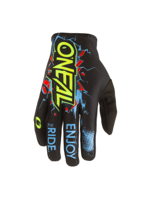 Детски мотокрос ръкавици O'NEAL MATRIX VILLAIN BLACK